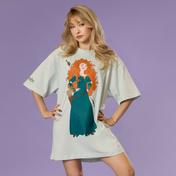 Merida T-Shirt Dress