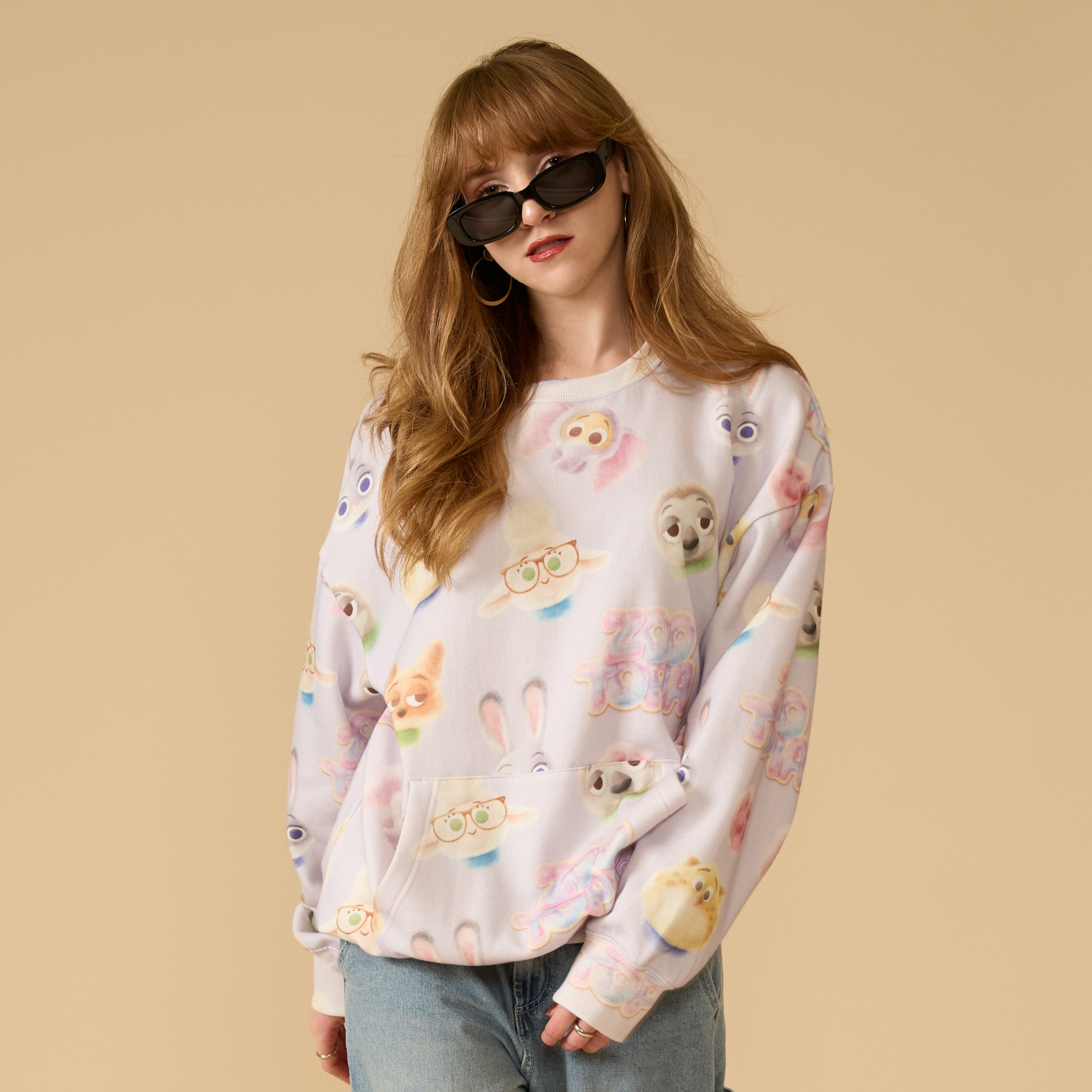 Zootopia AOP Crewneck