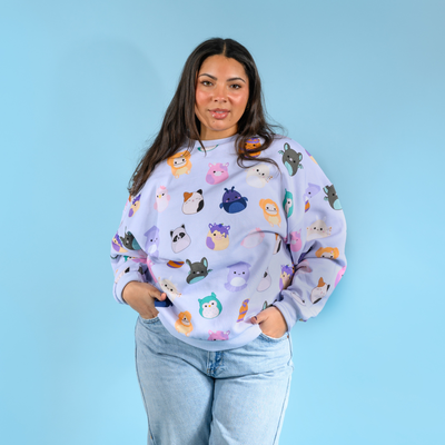 Squishmallows Drop Sleeve Crewneck