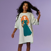 Merida T-Shirt Dress