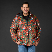 The Wizard of Oz Poppy Field Quilted Jacket