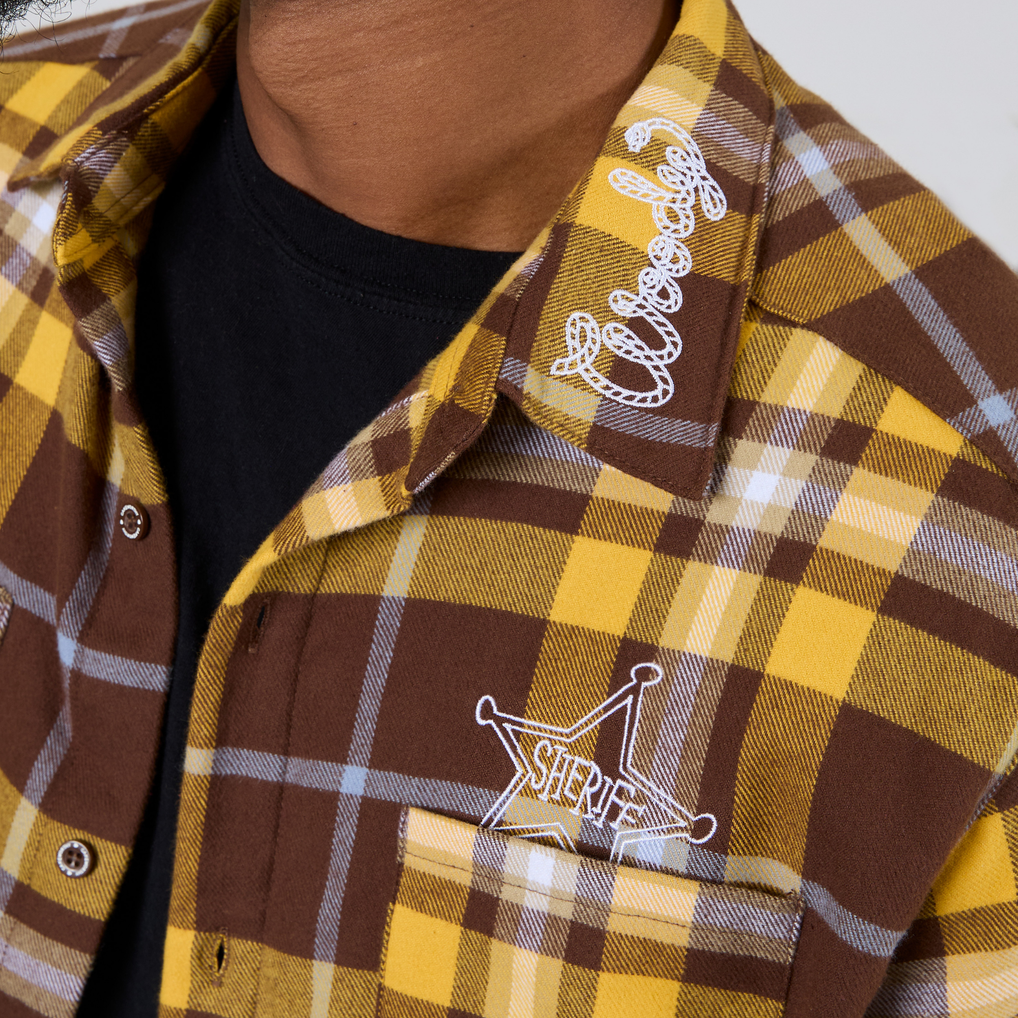 Toy Story Woody's Round Up Flannel