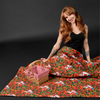 The Wizard of Oz Poppy Field Quilted Blanket