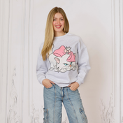 The Aristocats Bow Cutout Crewneck