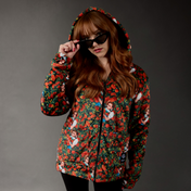 The Wizard of Oz Poppy Field Quilted Jacket