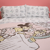 Minnie Mouse Comic Blanket