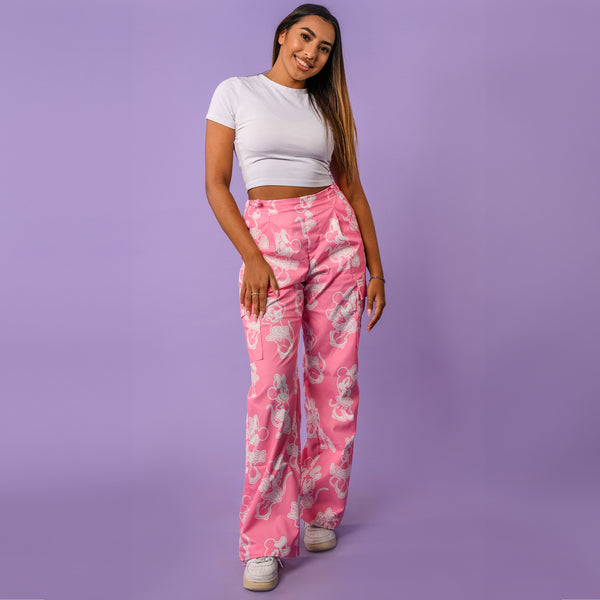 Minnie Mouse Wide Leg Pants