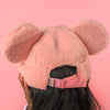 Pink Minnie Mouse Sherpa Beanie
