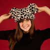 Dalmatian Print Mickey Sherpa Beanie