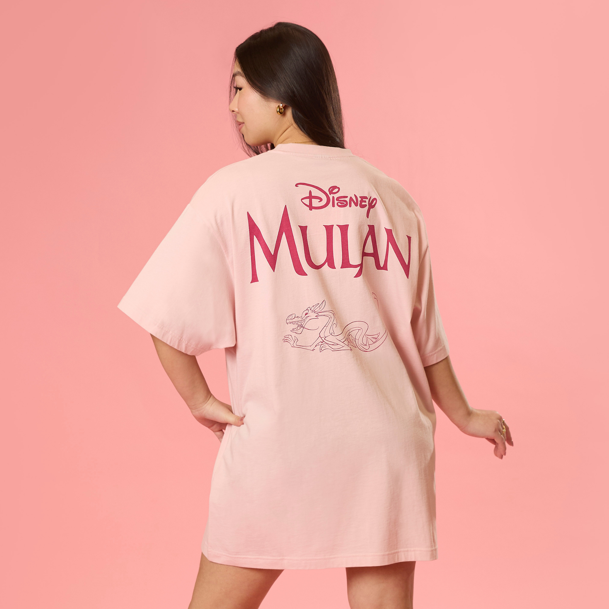 Mulan T-Shirt Dress - L Mulan T-Shirt Dress - L