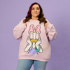 Daisy Duck Drop Sleeve Crewneck