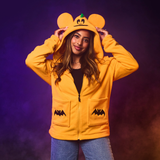 Mickey Pumpkin Sherpa Hoodie