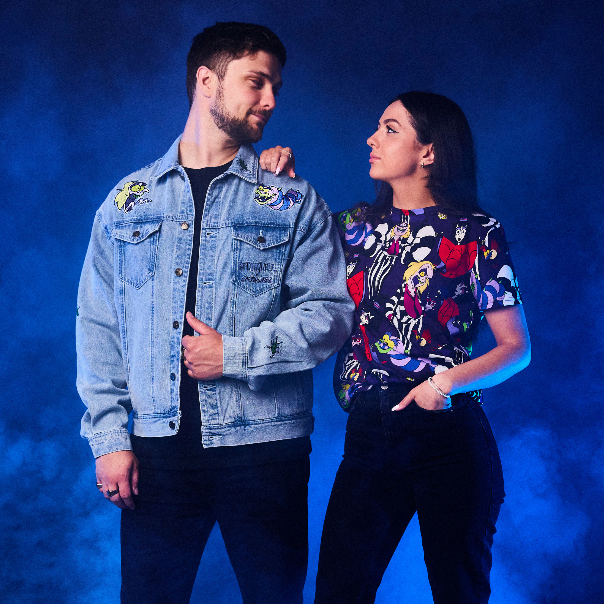 Beetlejuice Denim Jacket