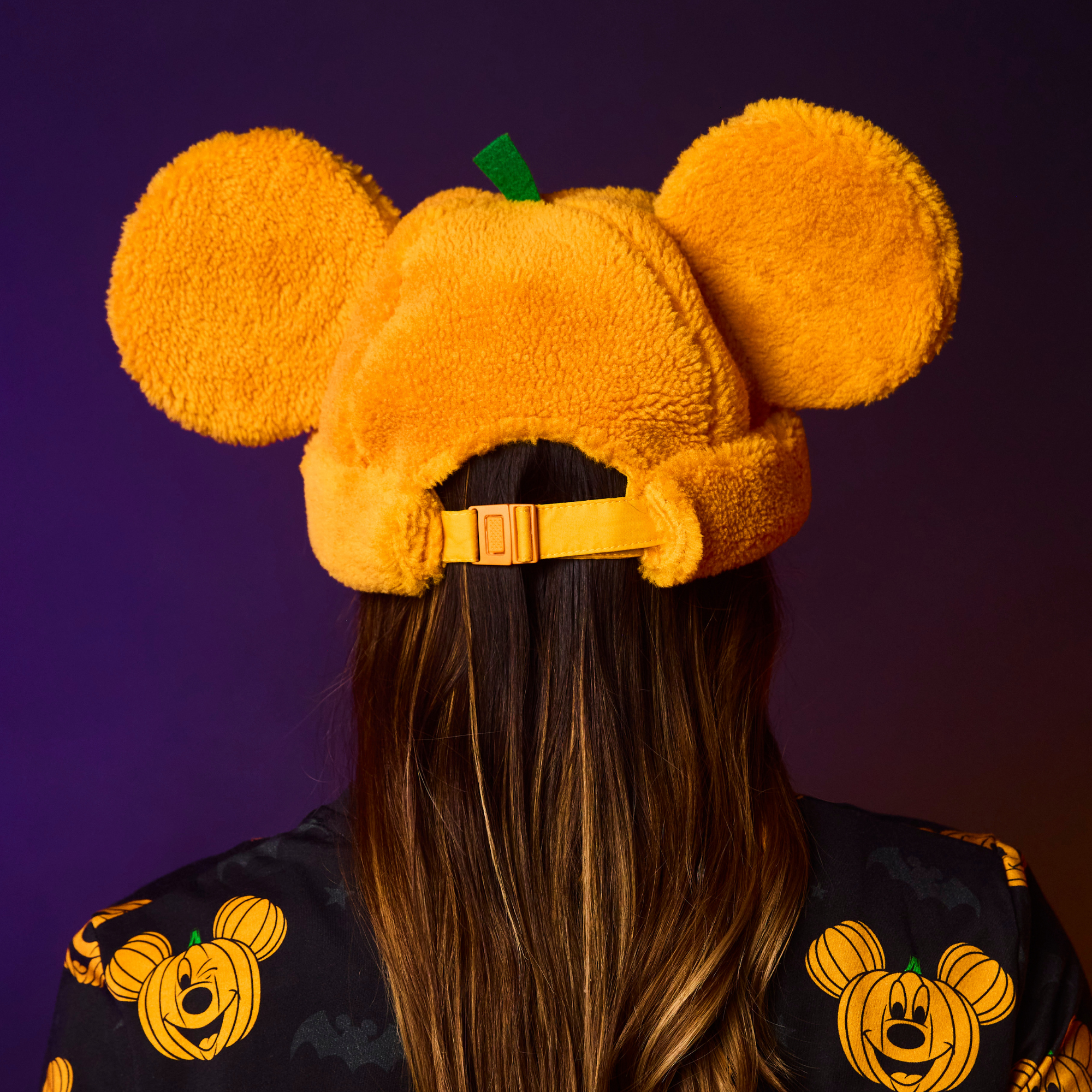Sherpa Mickey Pumpkin Beanie