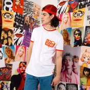 Paul Frank Burger Ringer T-Shirt