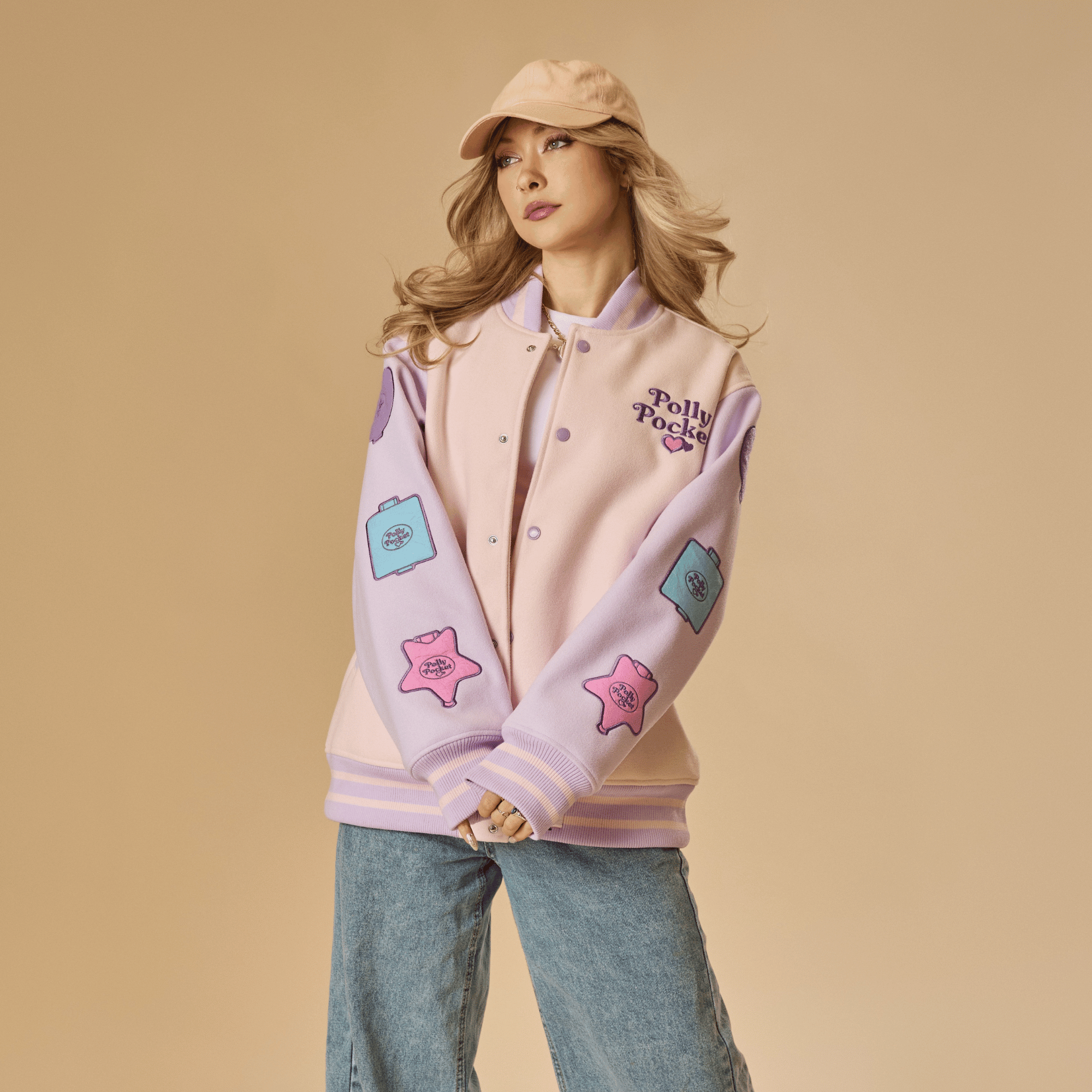 Polly Pocket Vintage Varsity Jacket