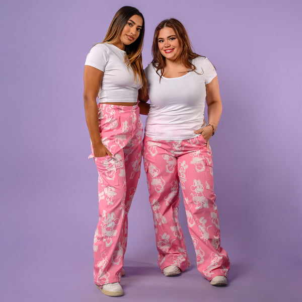 Minnie Mouse Wide Leg Pants