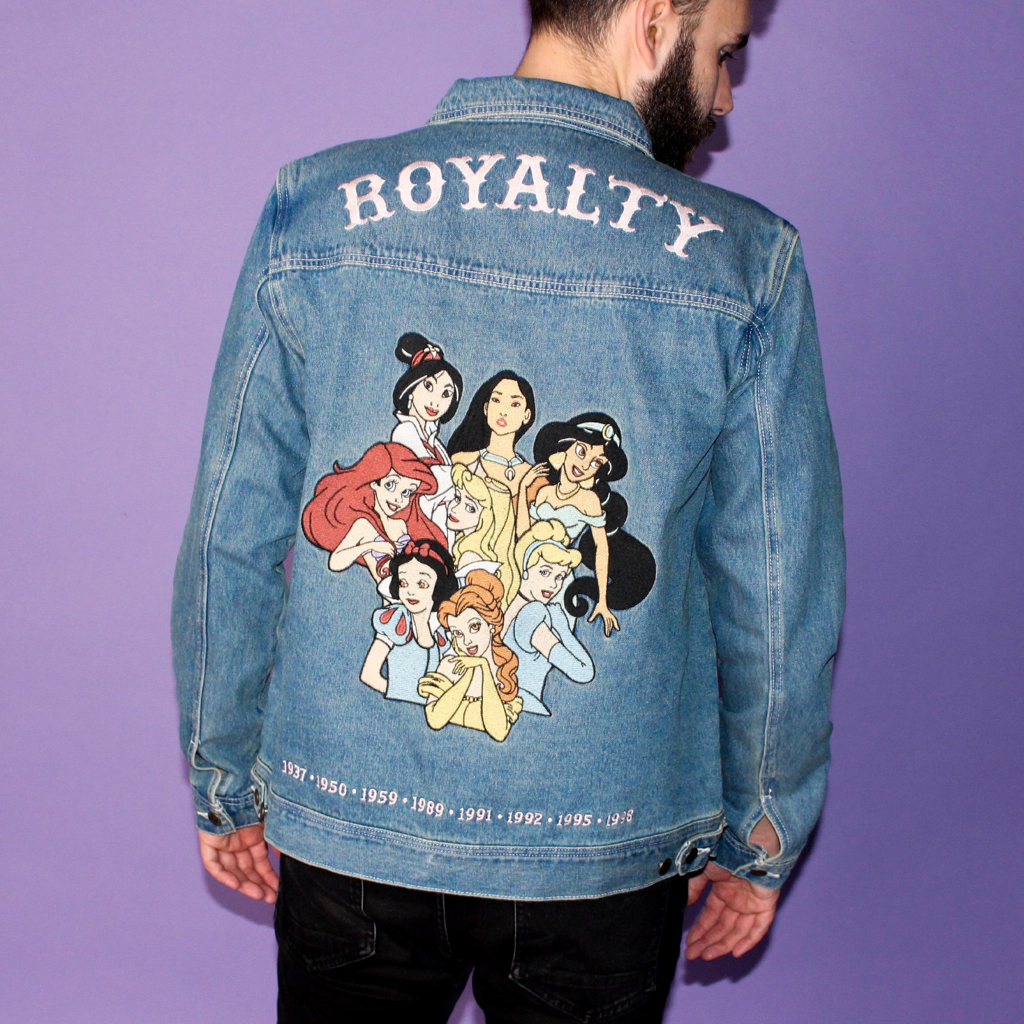 90's Disney Princess Denim Jacket