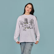 Mike Swag Drop Sleeve Long Sleeve T-Shirt