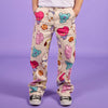 BT21 The Journey Wide Leg Twill Pant