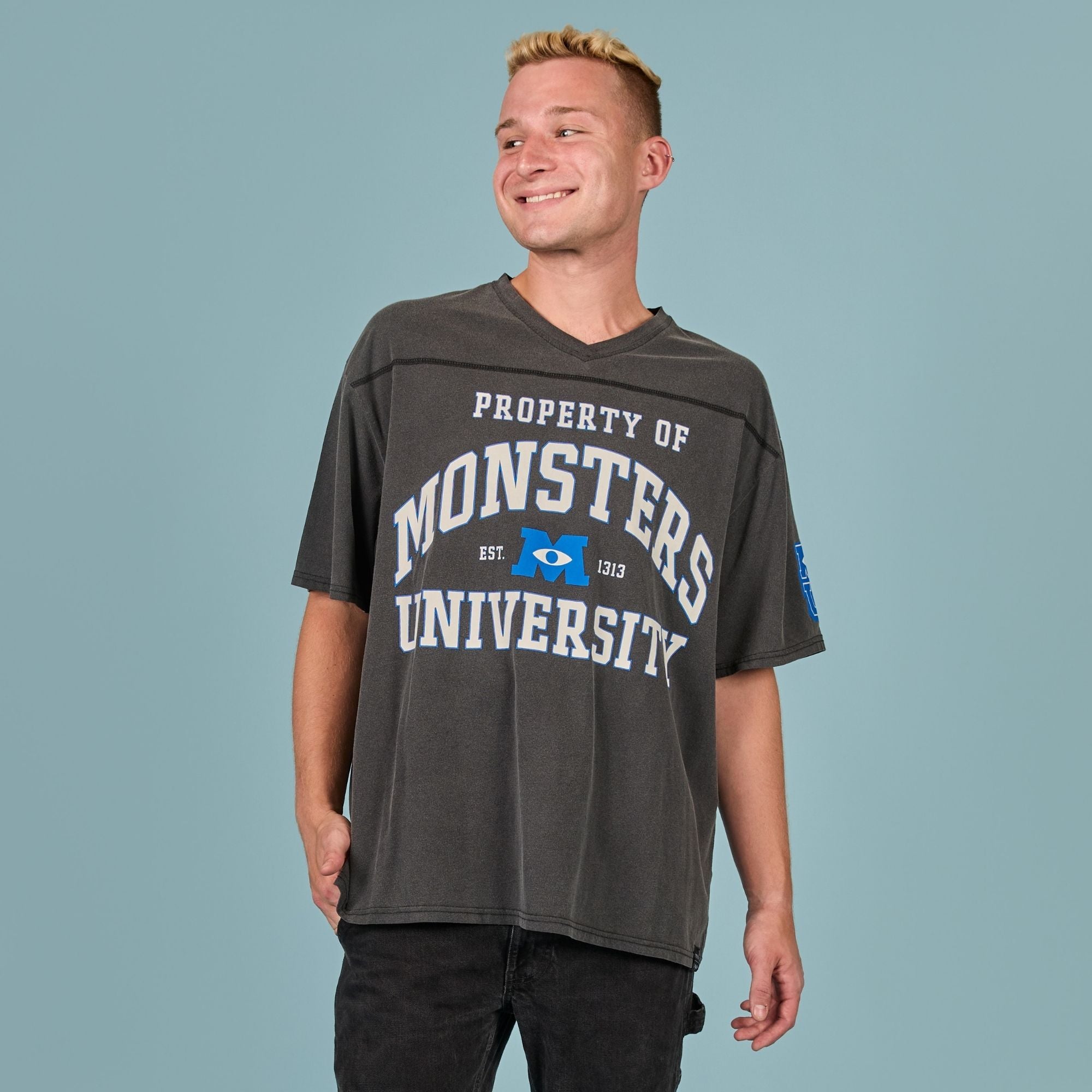 Monsters University Drop Sleeve T-Shirt
