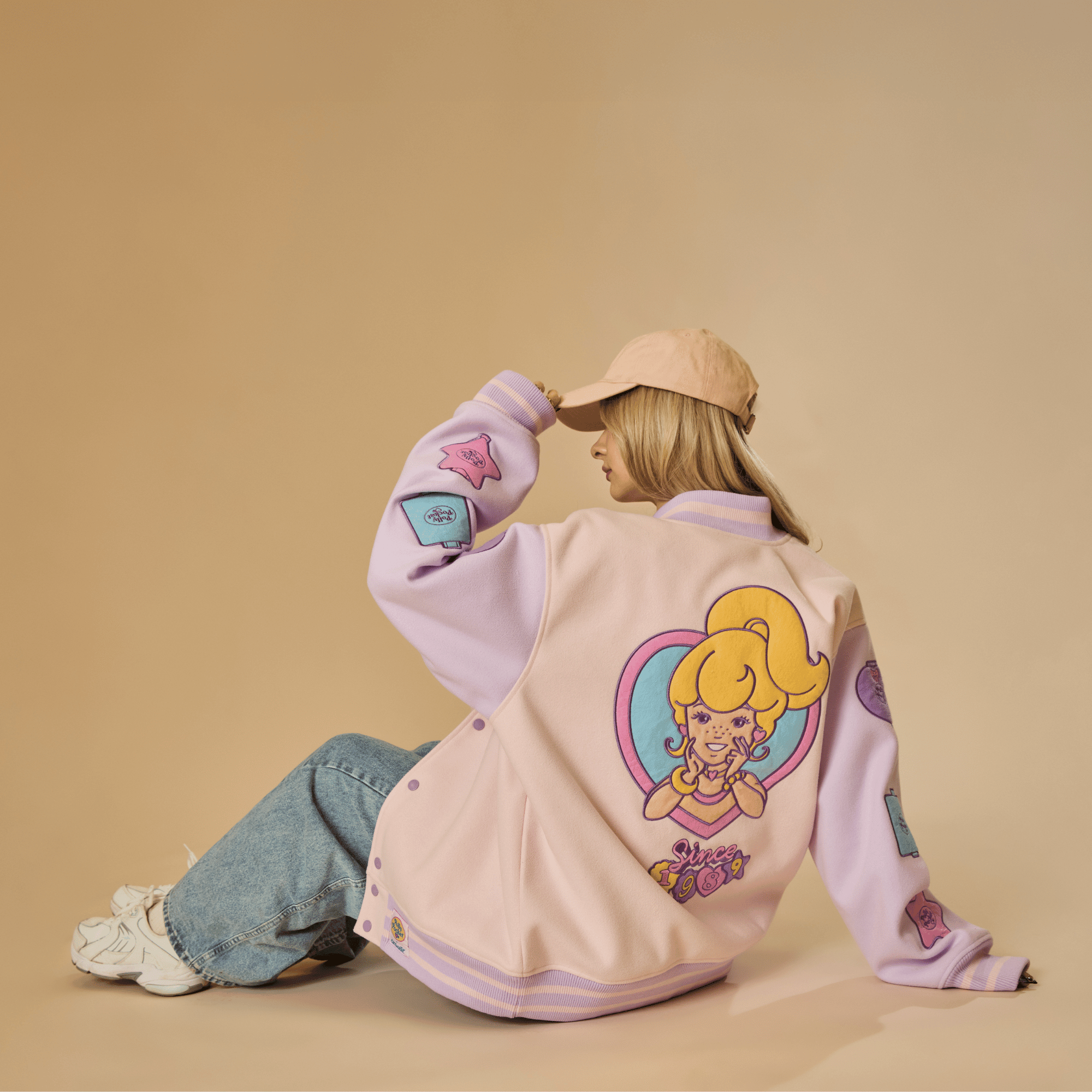 Polly Pocket Vintage Varsity Jacket