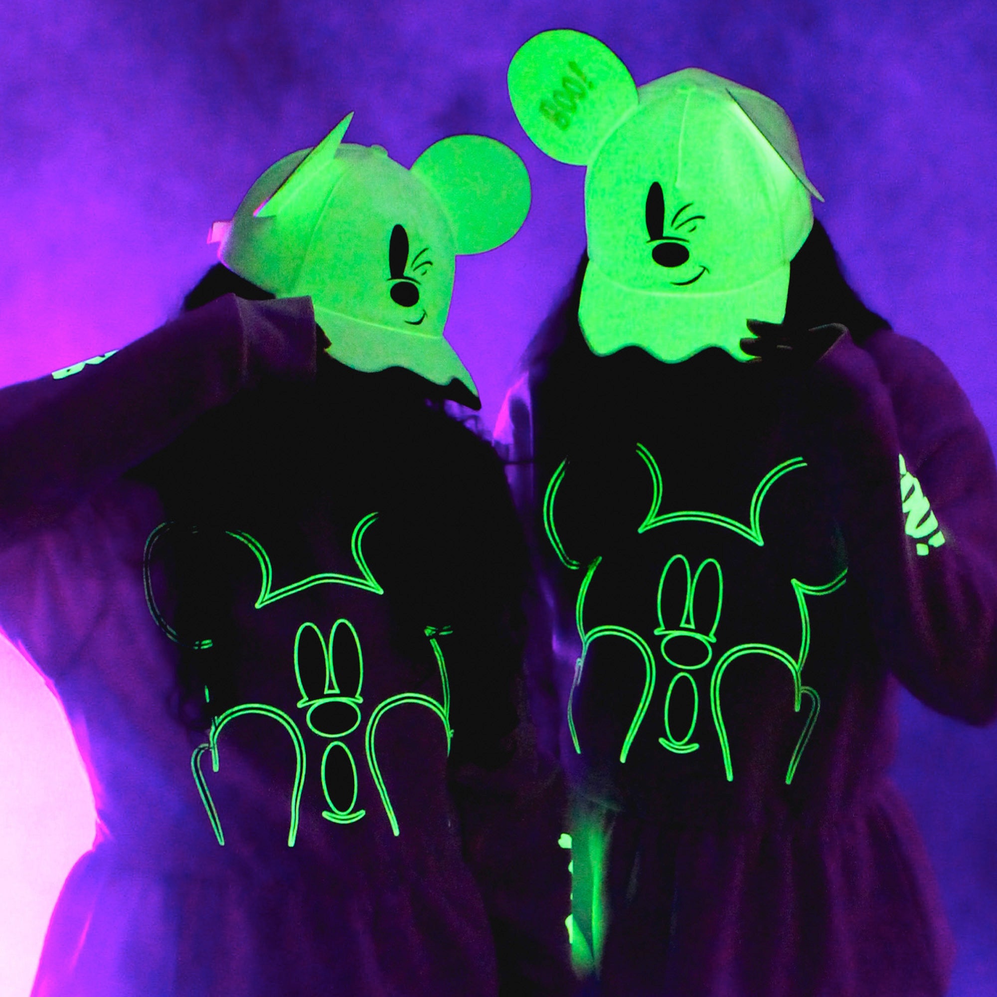 Mickey Ghost Ear Hat