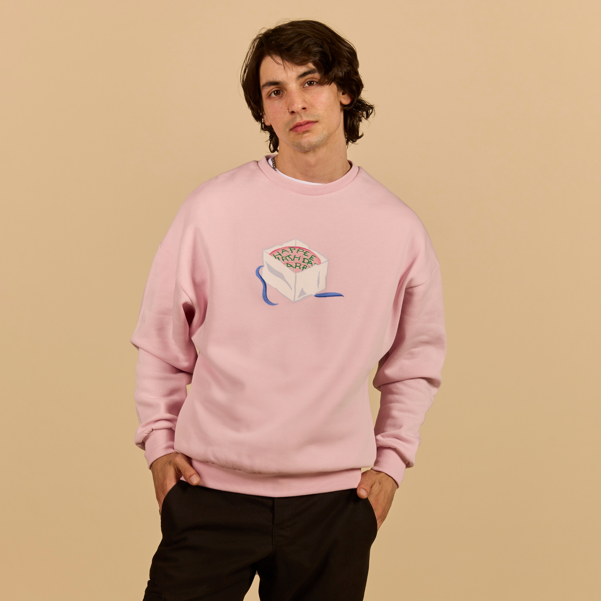 Harry Potter Birthday Drop Sleeve Crewneck