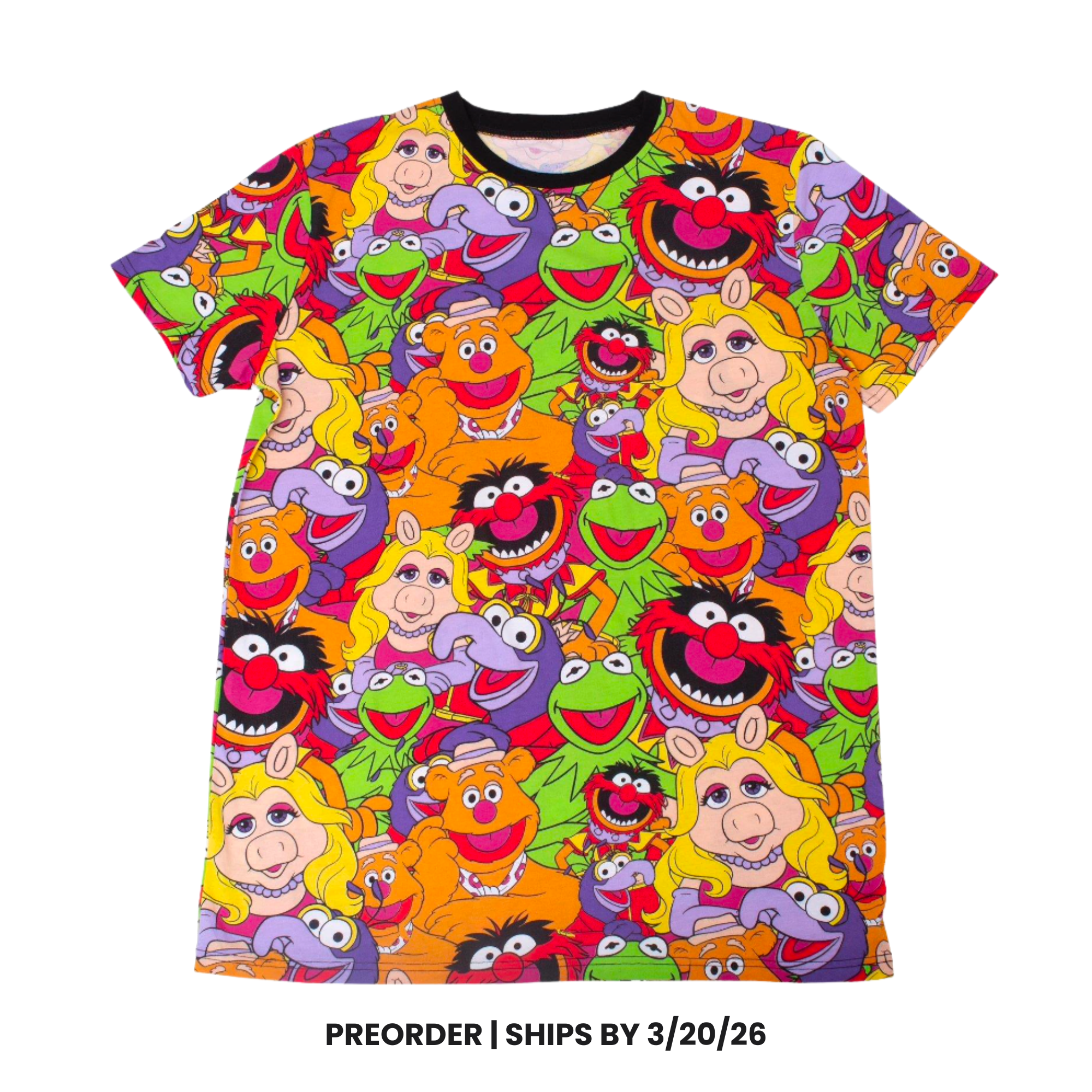 Muppets All Over Print T-Shirt