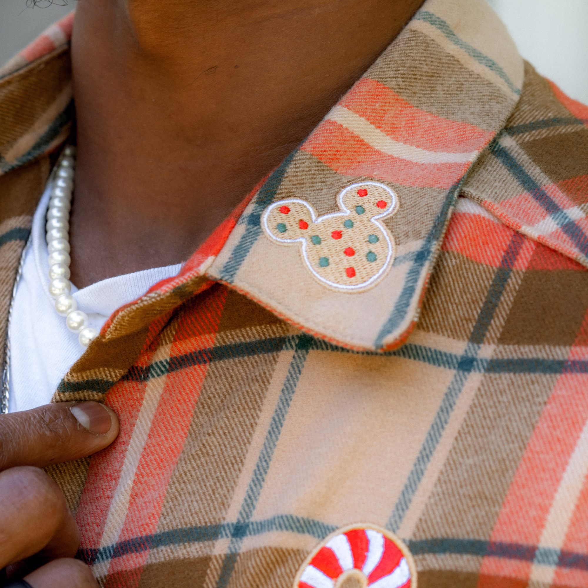 Mickey Gingerbread Scented Flannel