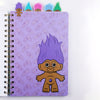 Good Luck Trolls Tabbed Notebook