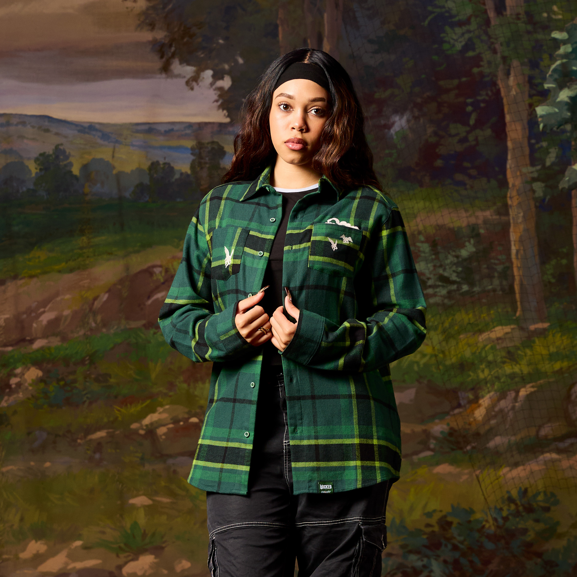 Wicked Elphaba Flannel II