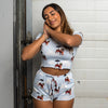 Dog Pool Cloud PJ Set