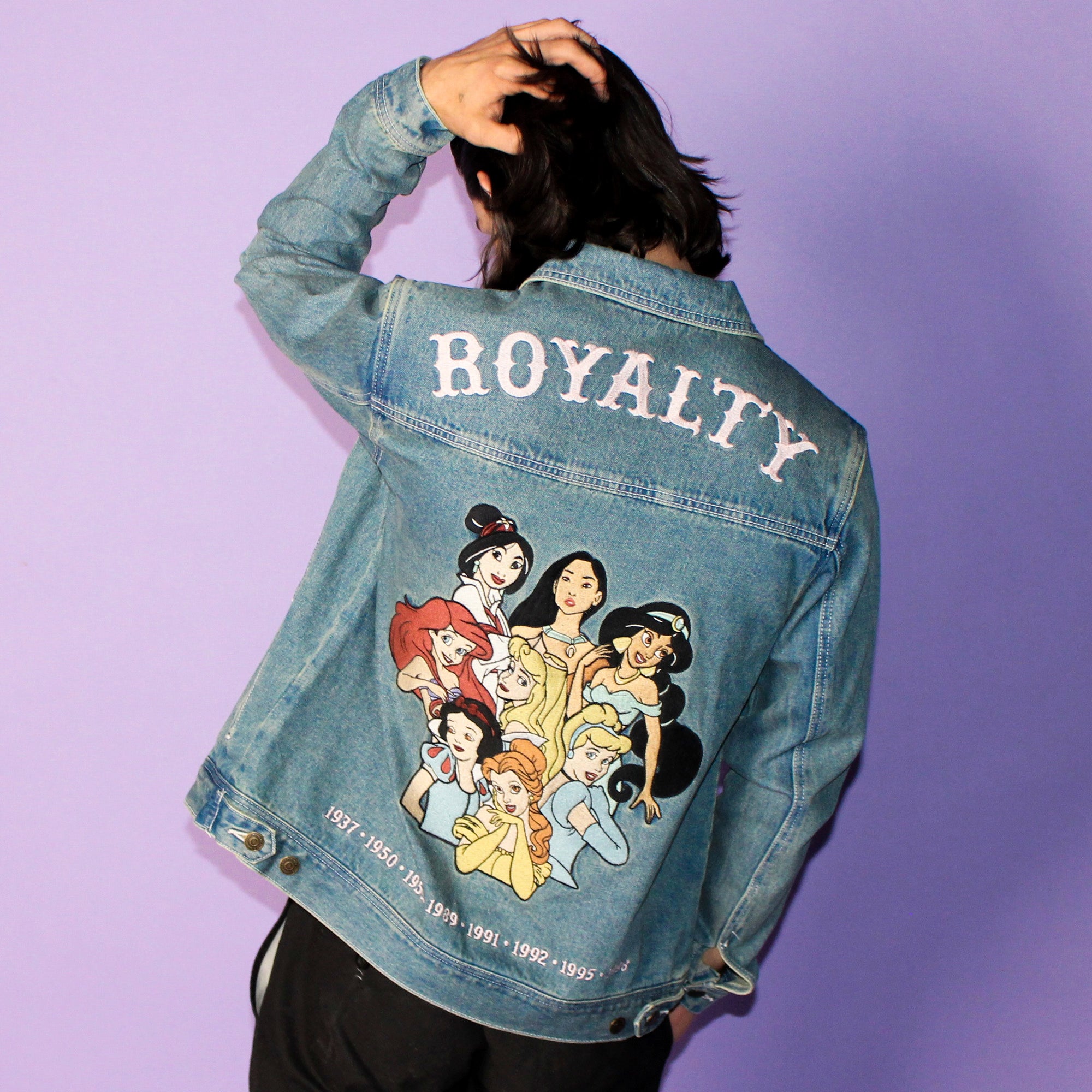 90's Disney Princess Denim Jacket