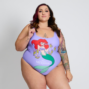 Little Mermaid One Piece Swimsuit
