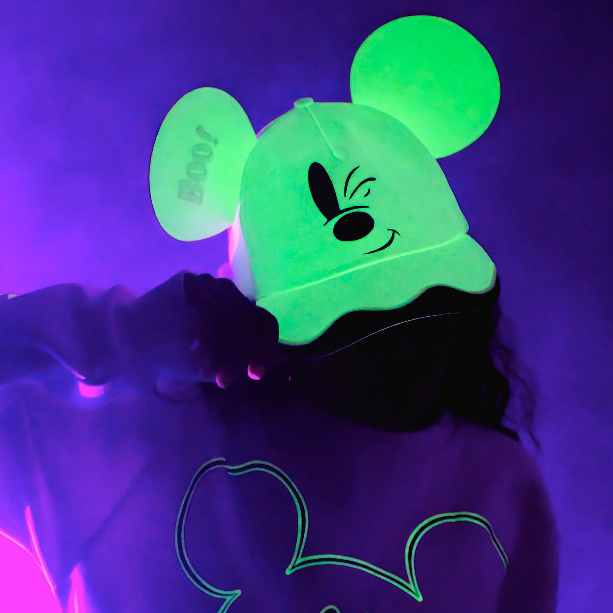 Mickey Ghost Ear Hat