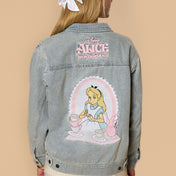Alice in Wonderland Anniversary Denim Jacket