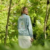 Alice in Wonderland Anniversary Denim Jacket