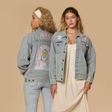 Alice in Wonderland Anniversary Denim Jacket