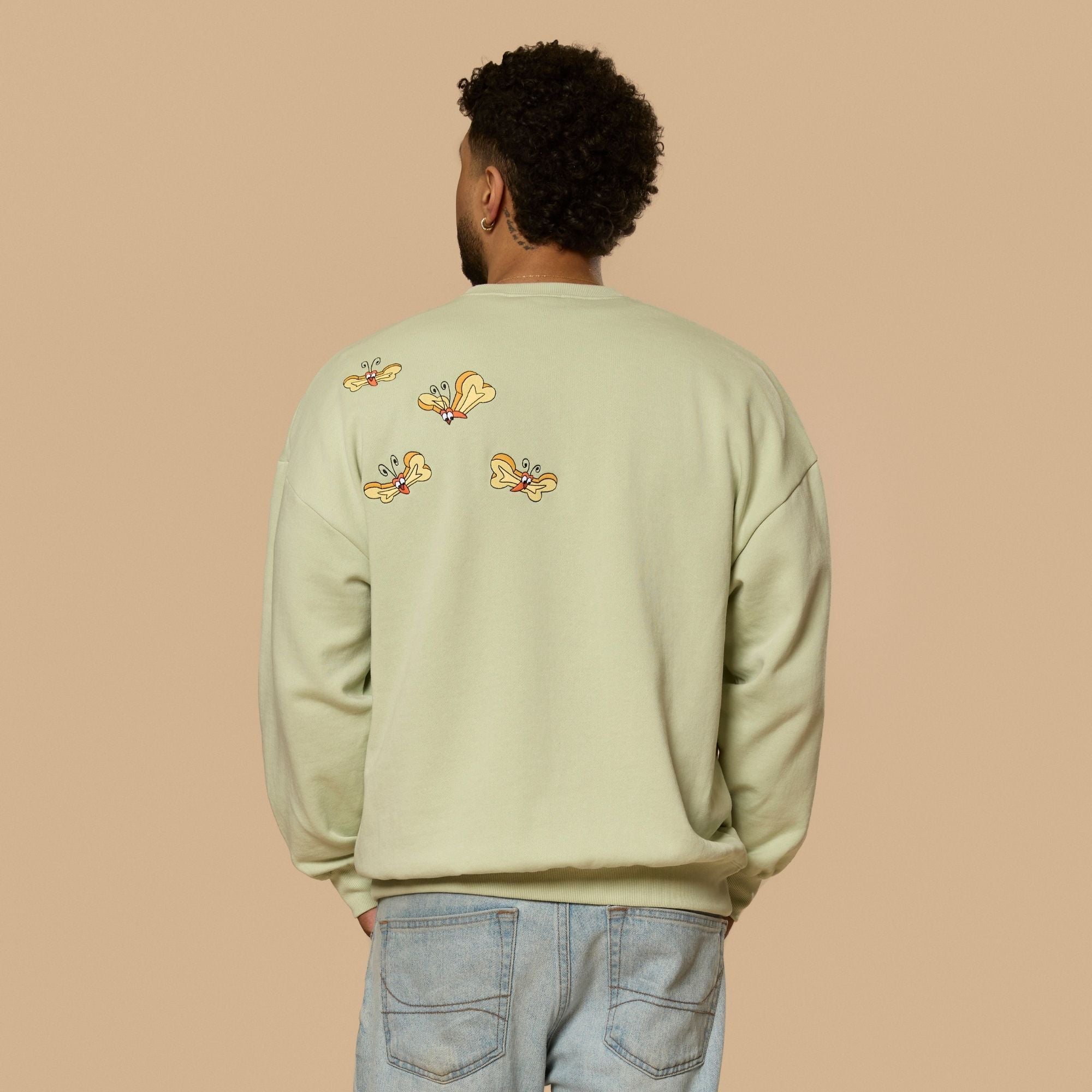 Alice in Wonderland Embroidered Crewneck