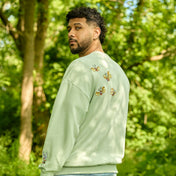 Alice in Wonderland Embroidered Crewneck