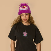 Alice in Wonderland Cheshire Cat Sherpa Beanie