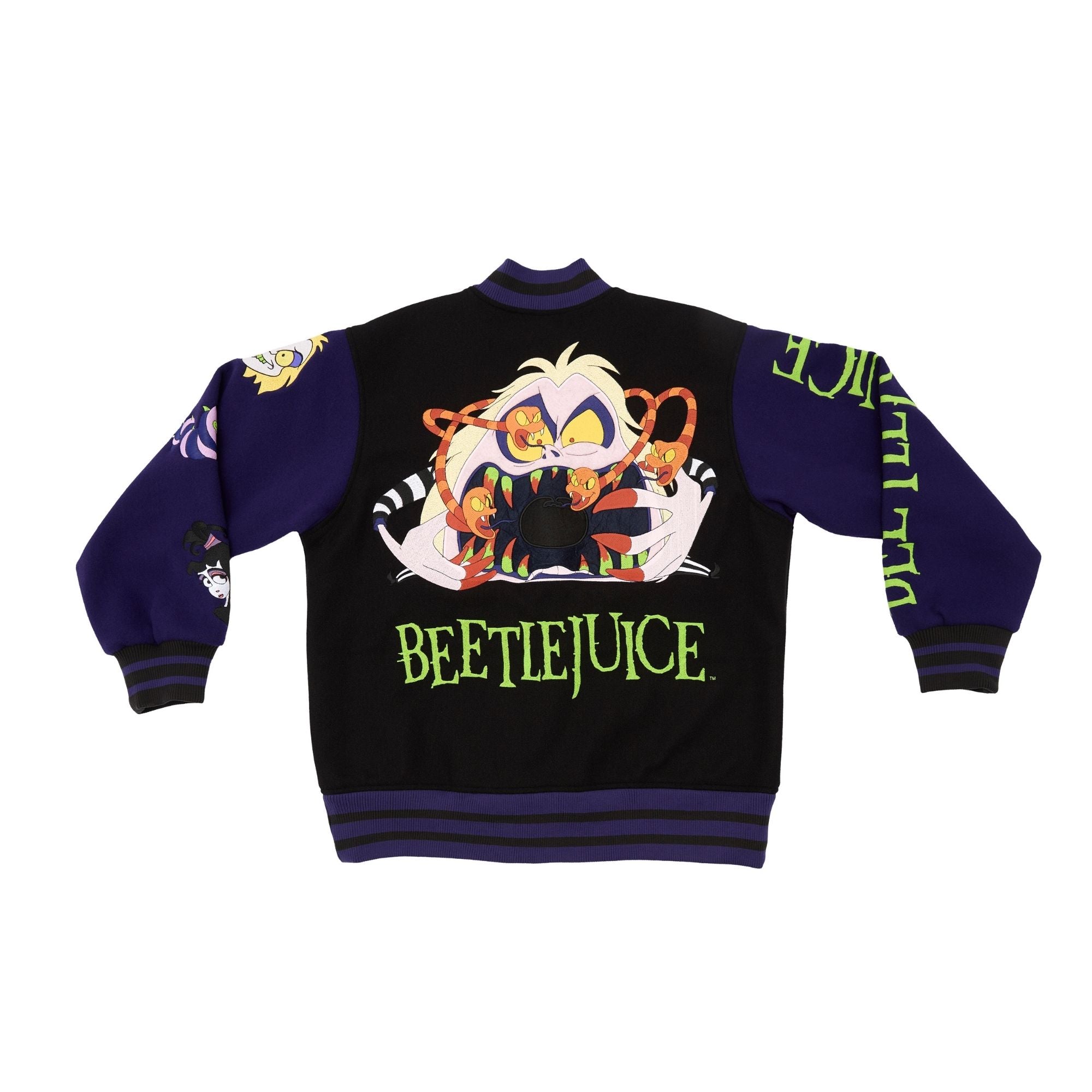 Beetlejuice Varsity Jacket
