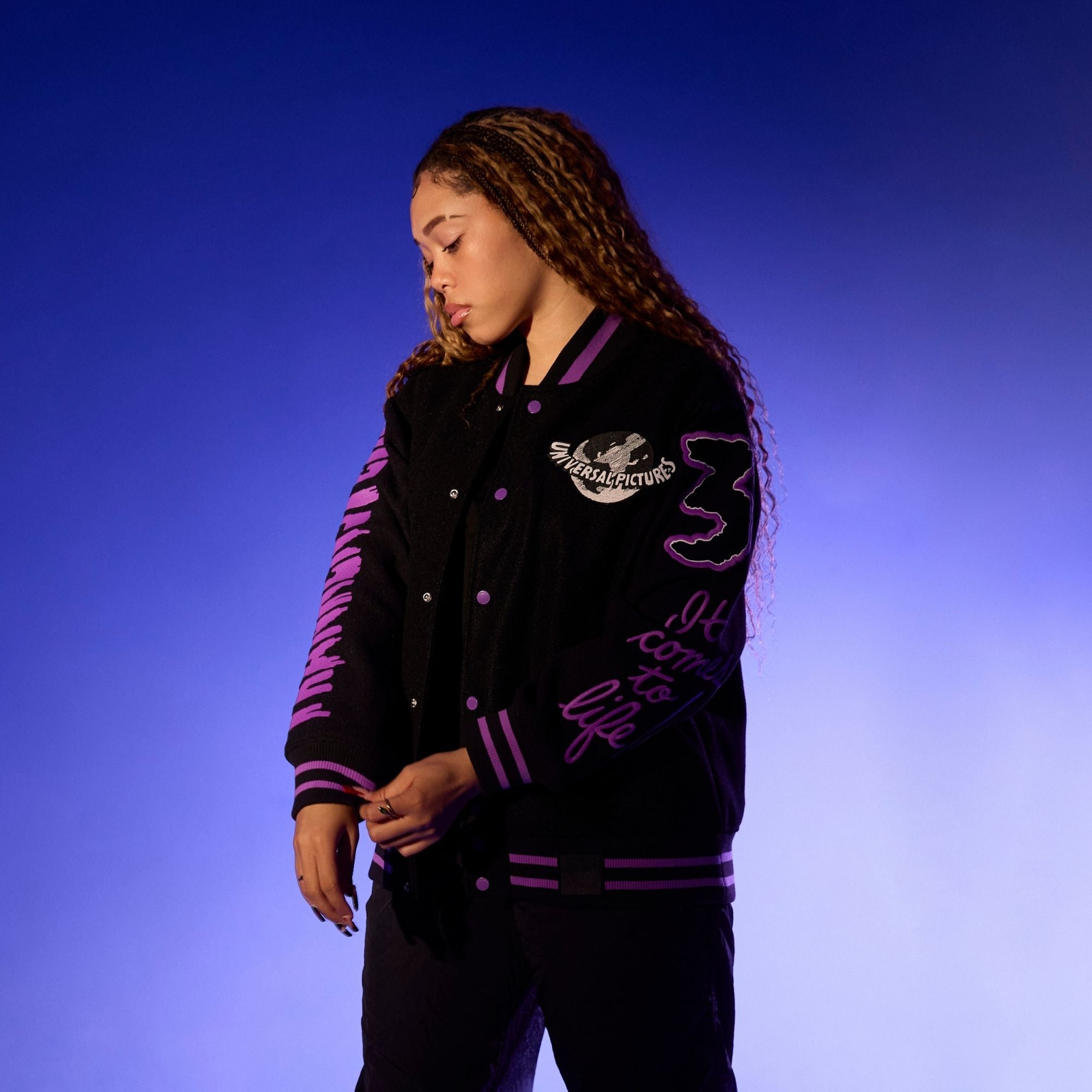 Universal Monsters Frankenstein Varsity Jacket