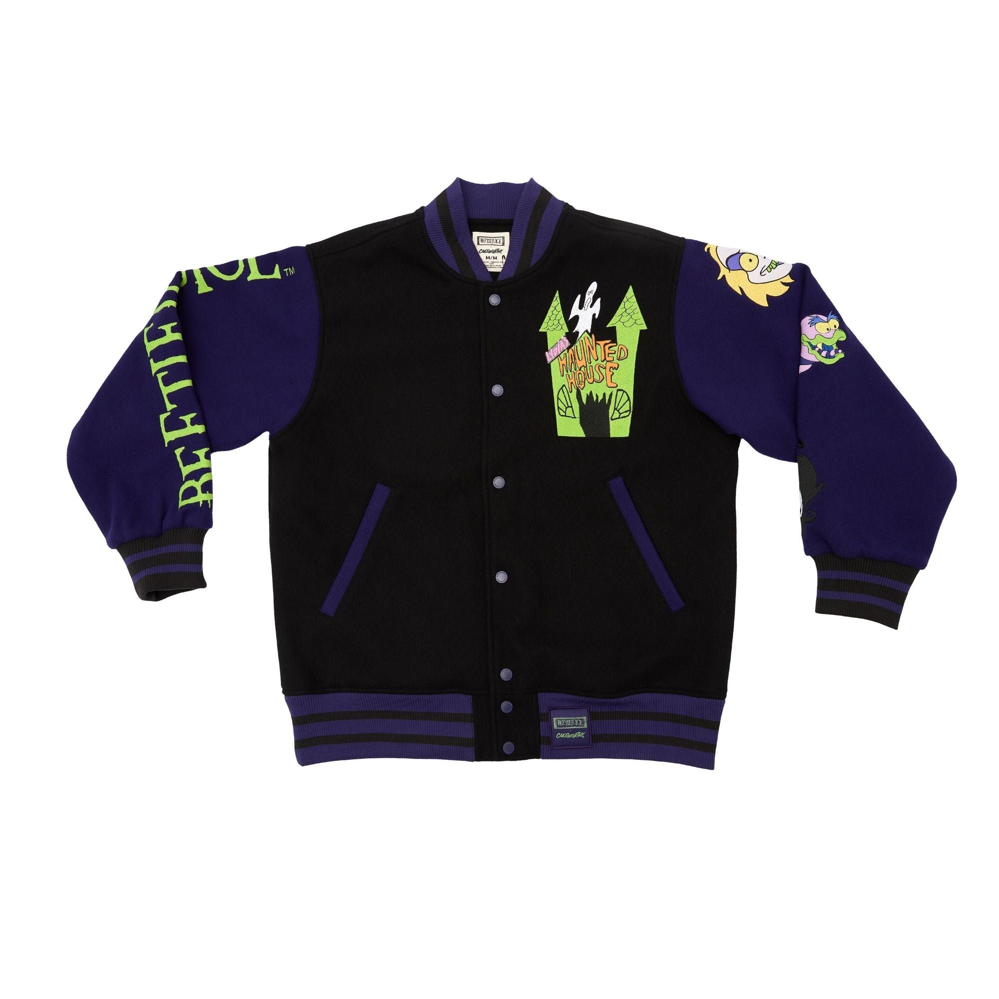 Beetlejuice Varsity Jacket