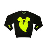 Disney Mickey Mouse Glow Ghost Knit Sweater
