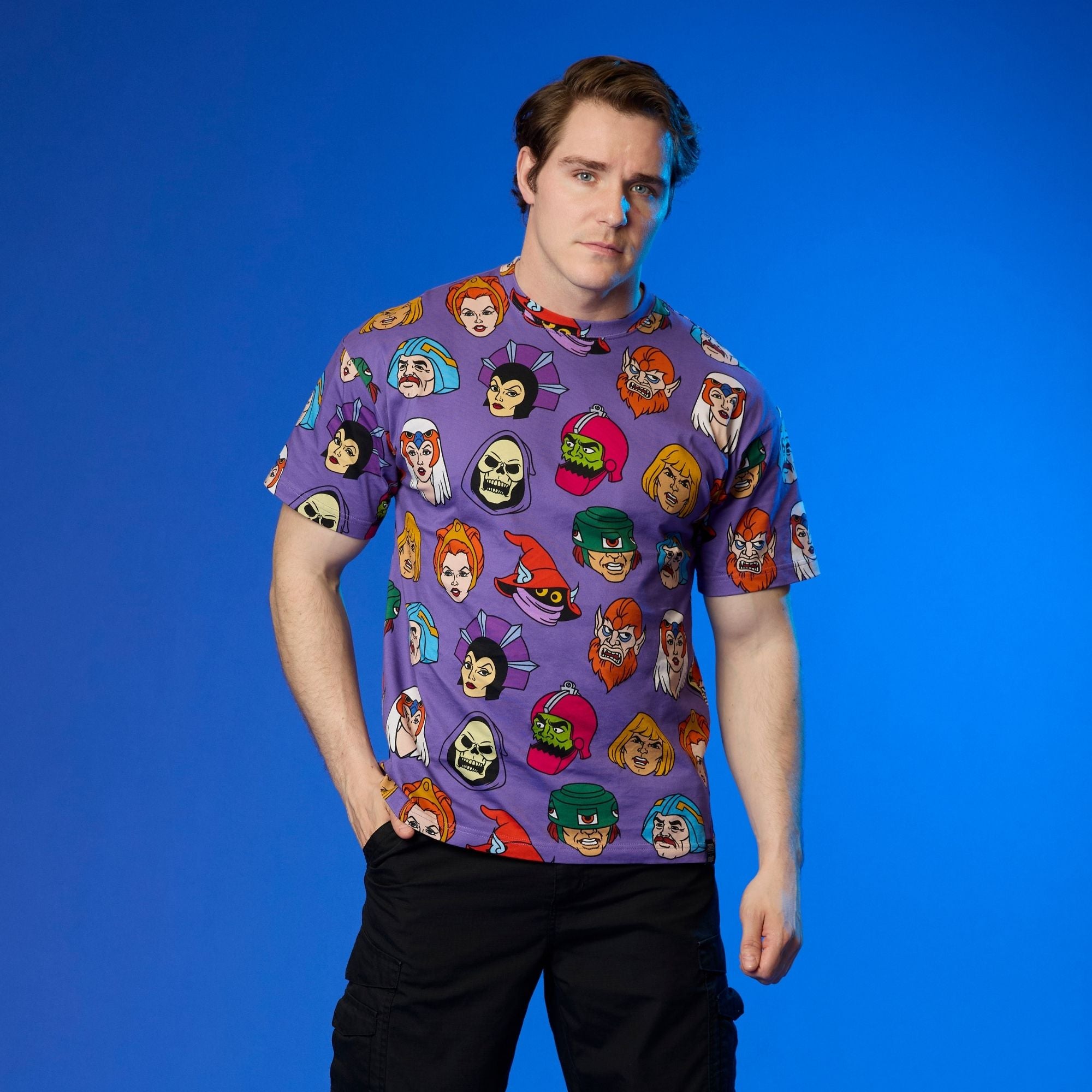 Masters of the Universe Toss Print T-Shirt