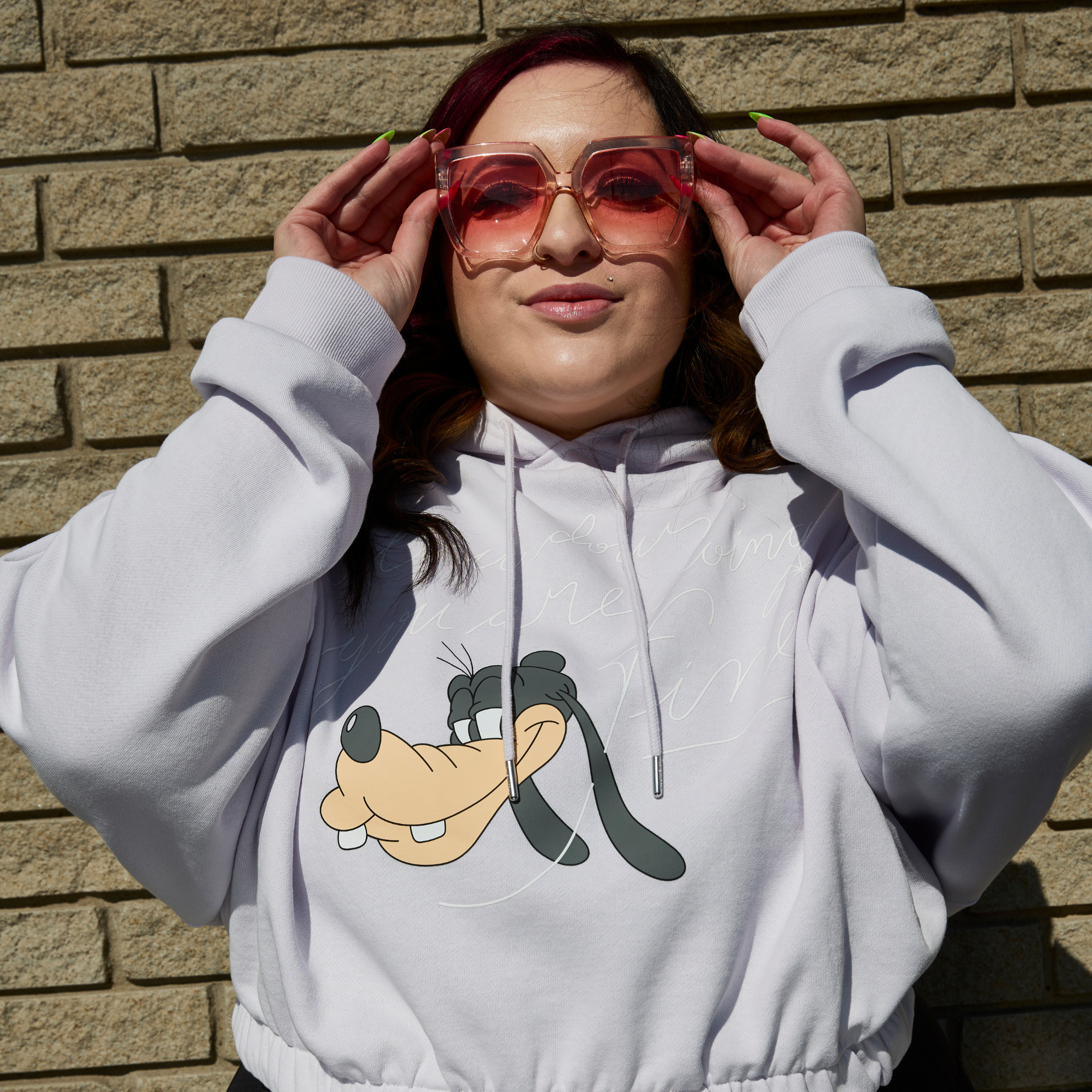 Goofy You're Doing Fine Hoodie