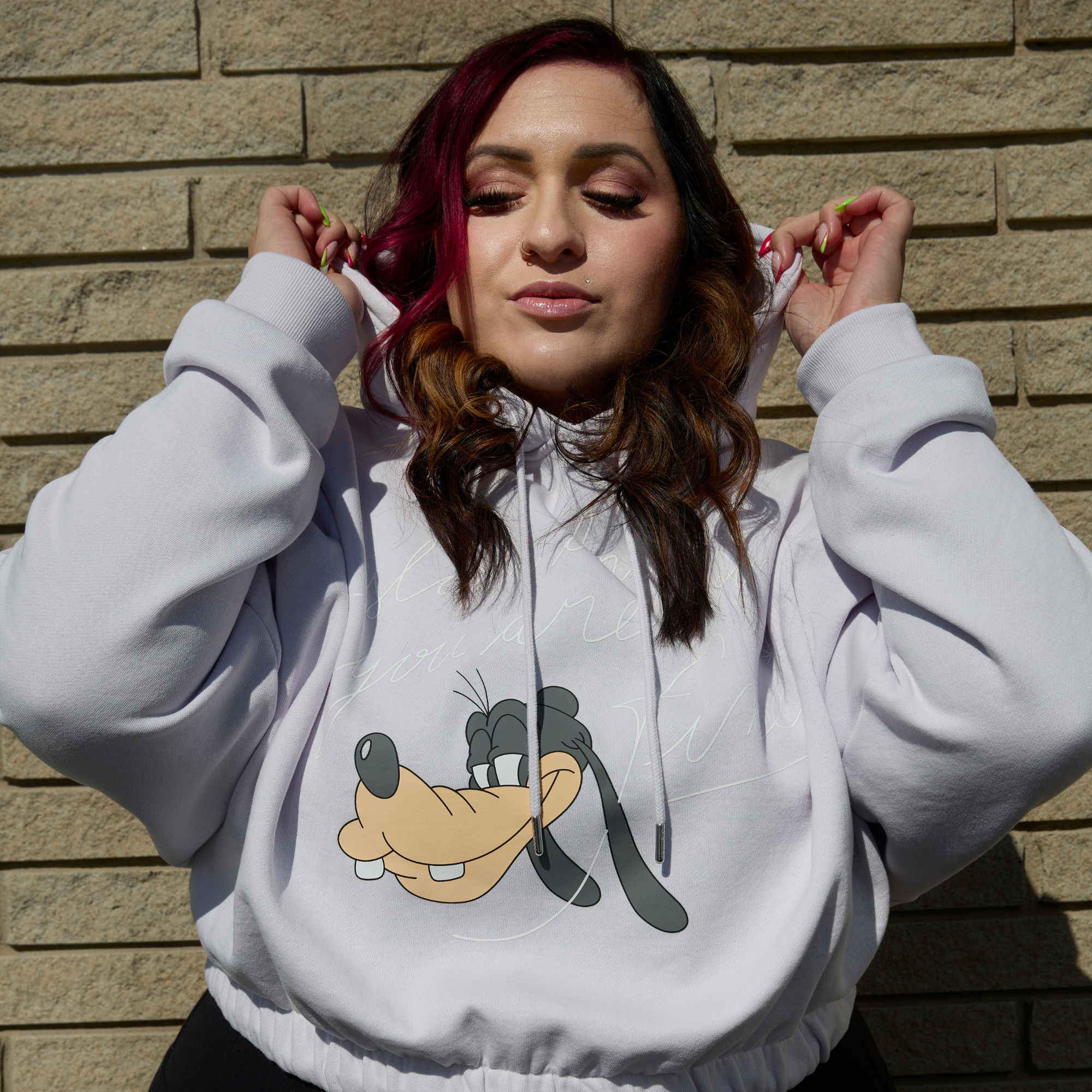 Goofy You're Doing Fine Hoodie