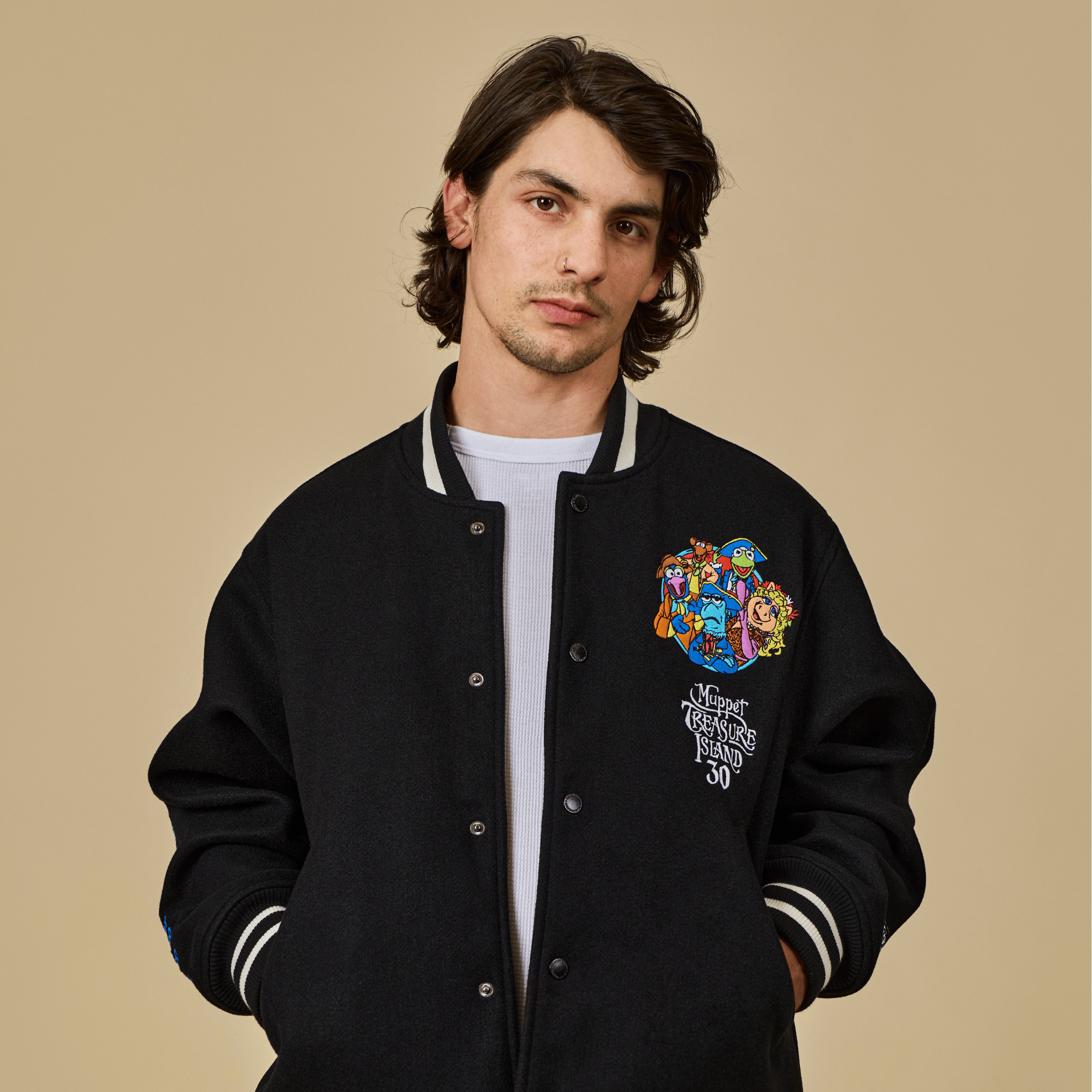 Muppet Treasure Island Varsity Jacket